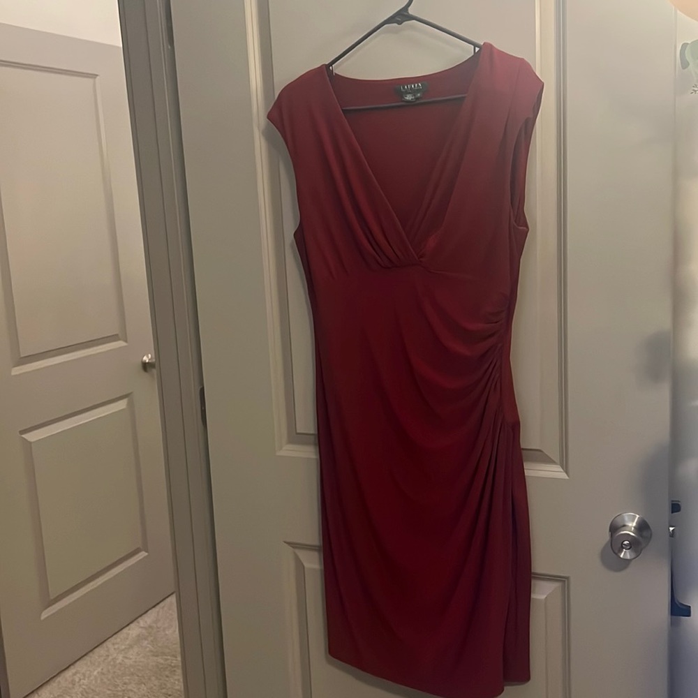 Ralph Lauren Red Dress.